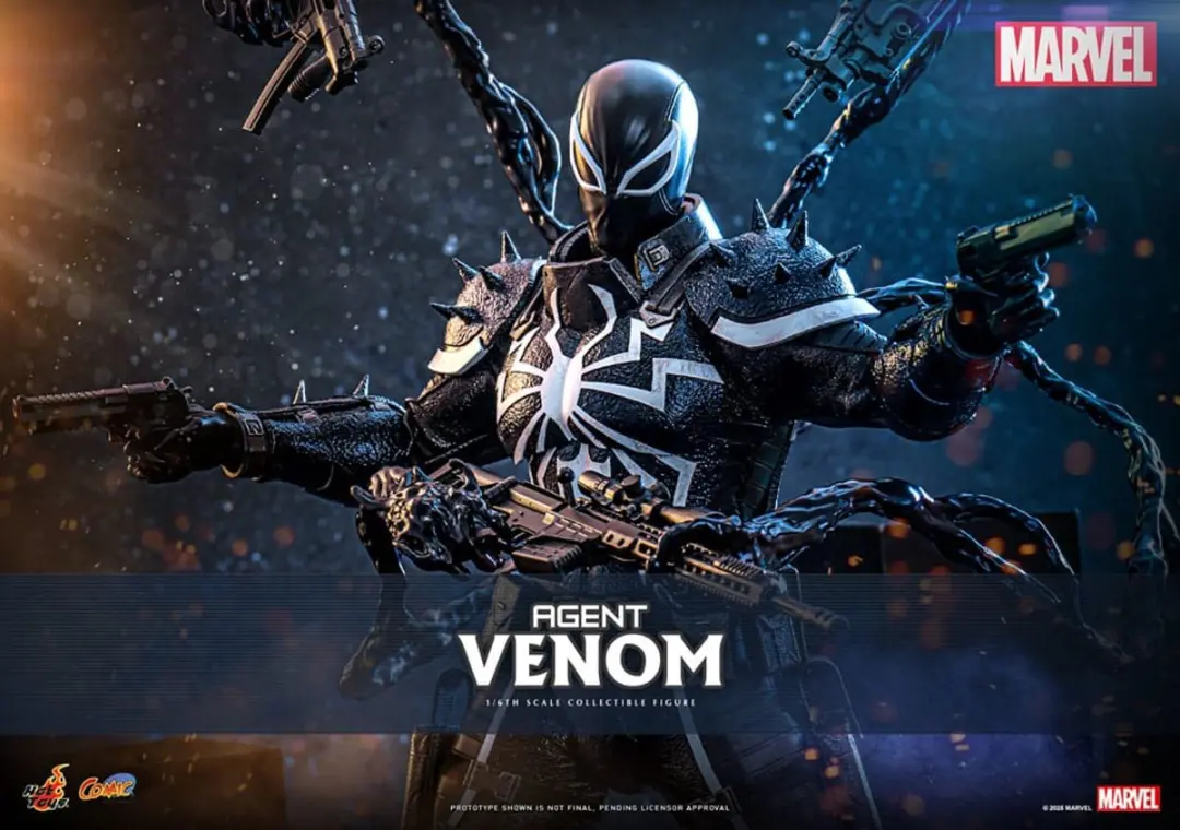 Hot Toys Marvel Agent Venom 1/6 Actiefiguur 30cm - Multi