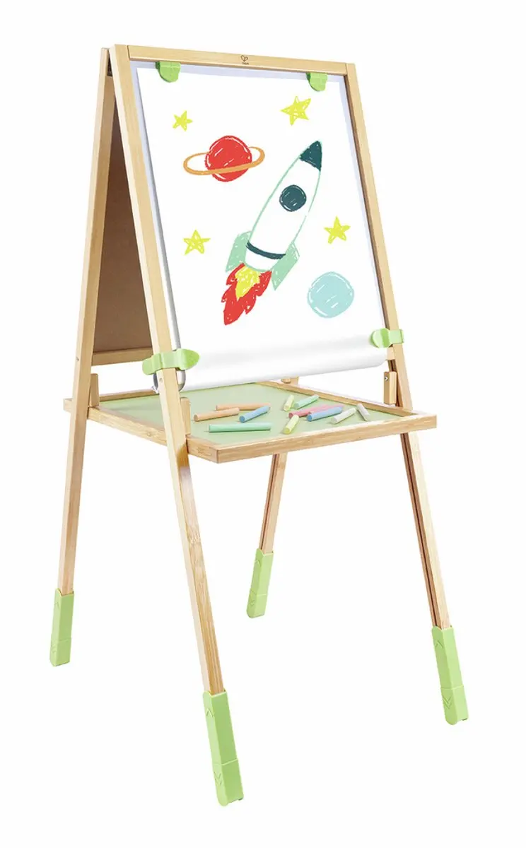 Hape Bamboe Schildersezel 3-in-1 - Groen