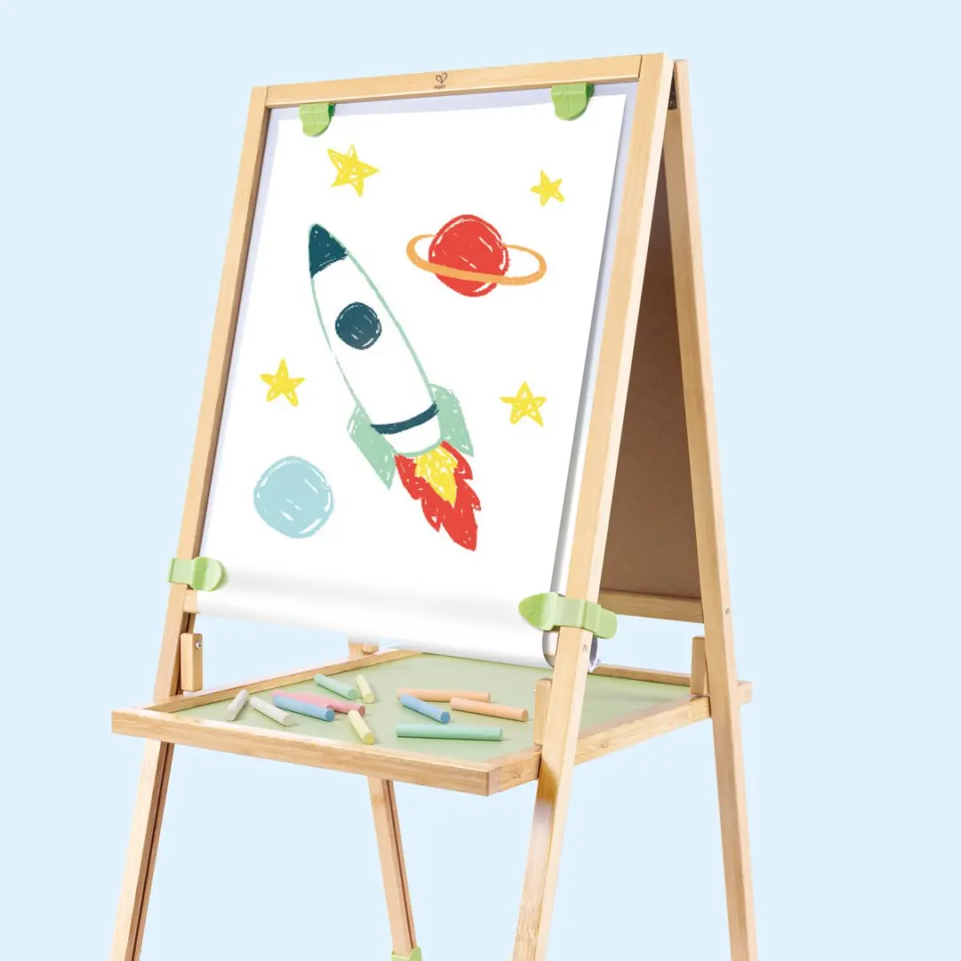 Hape Bamboe Schildersezel 3-in-1