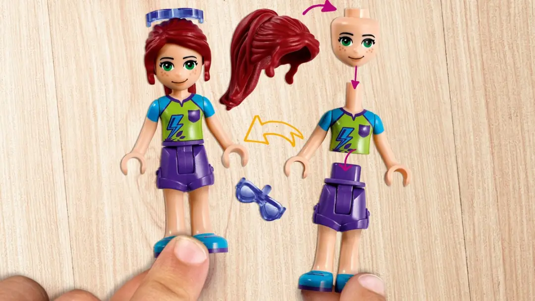 LEGO Friends Mia's Slaapkamer 41327 - 86 Stukken