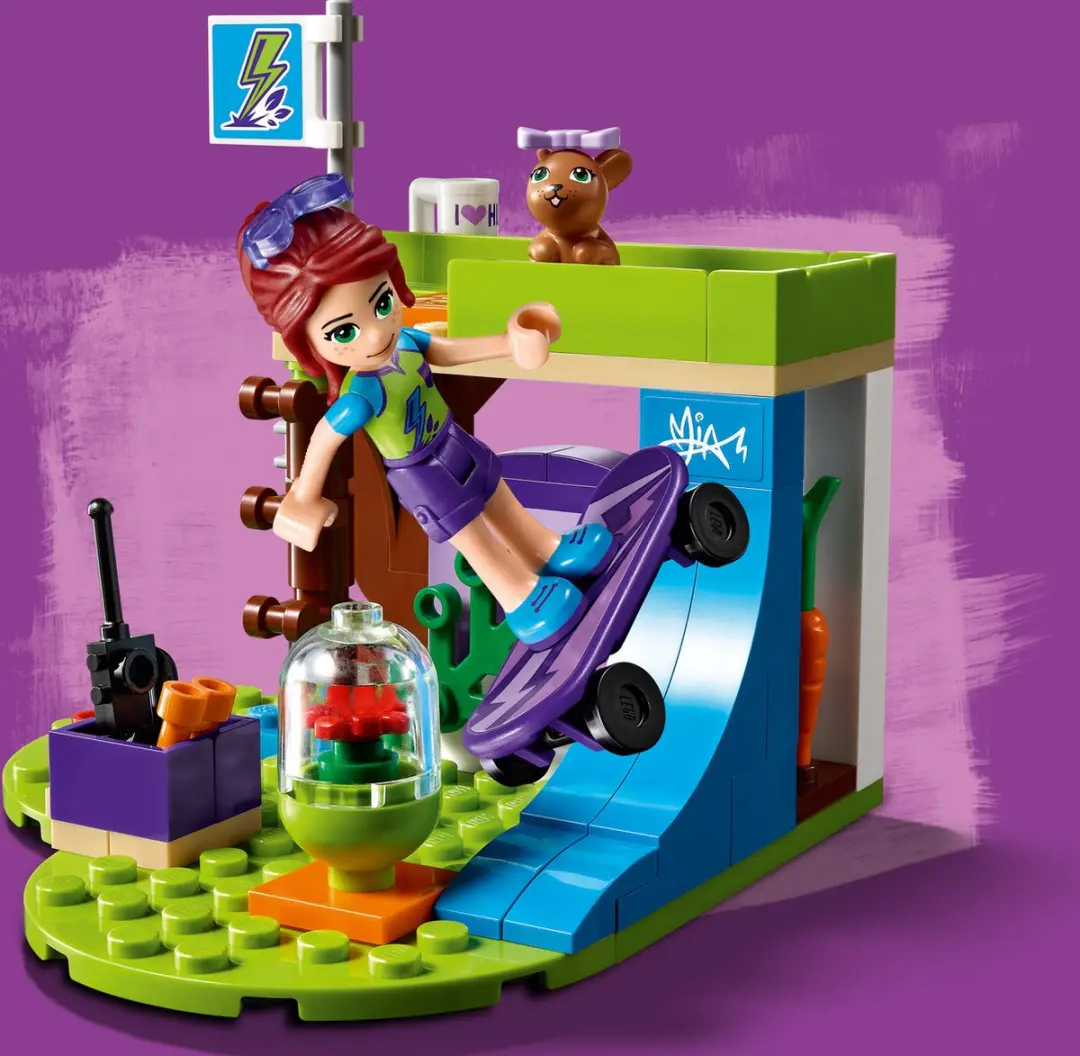 LEGO Friends Mia's Slaapkamer 41327 - 86 Stukken