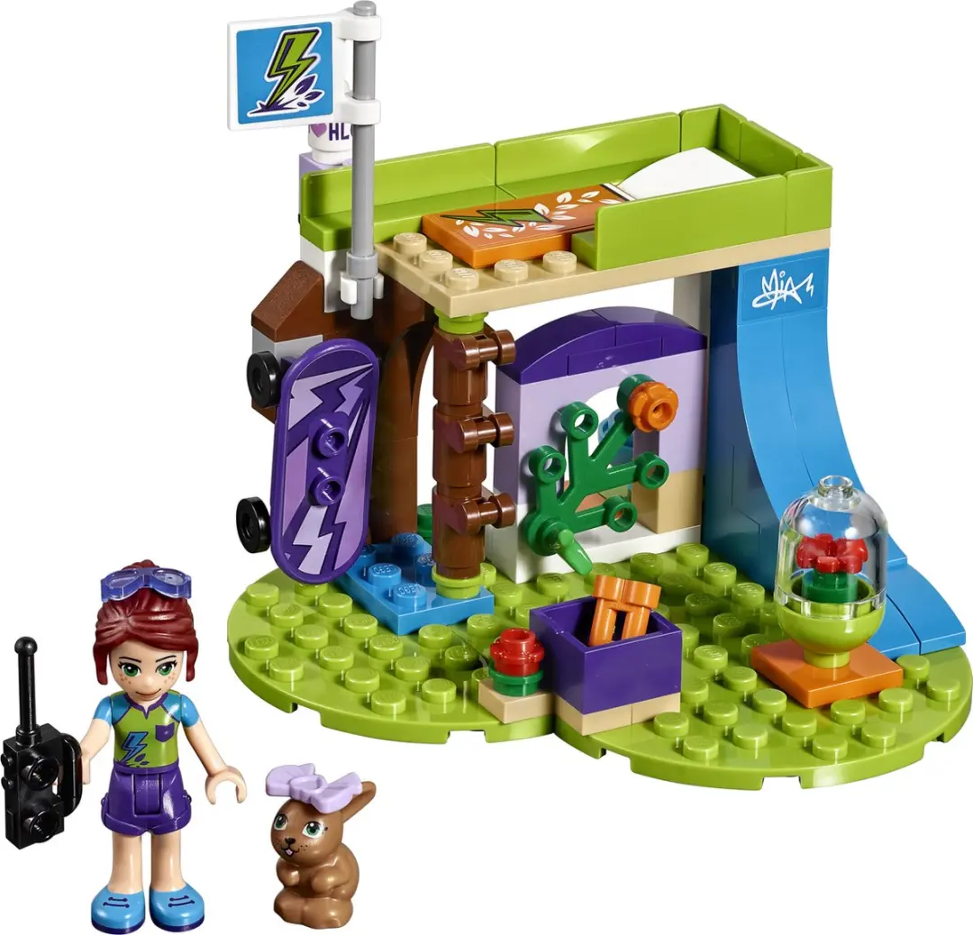 LEGO Friends Mia's Slaapkamer 41327 - 86 Stukken