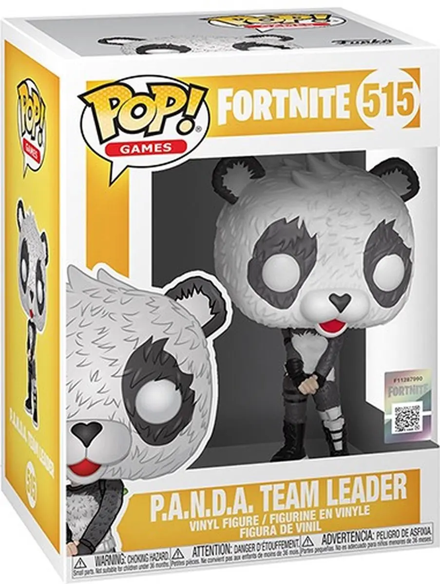 Funko Pop! Games Fortnite P.A.N.D.A. Team Leader FUN41020 - Bonte kleuren