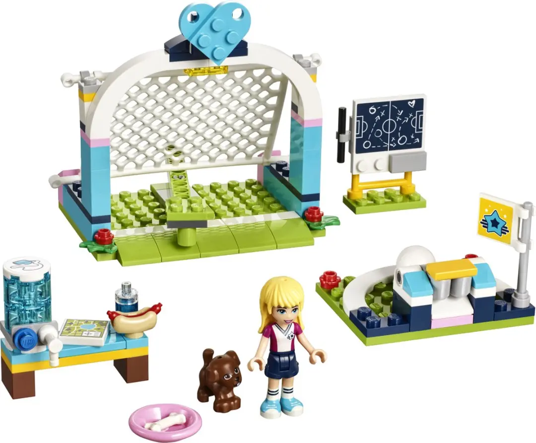 LEGO Stephanie's Voetbaltraining - 119 Stukken - 1 Minifiguur
