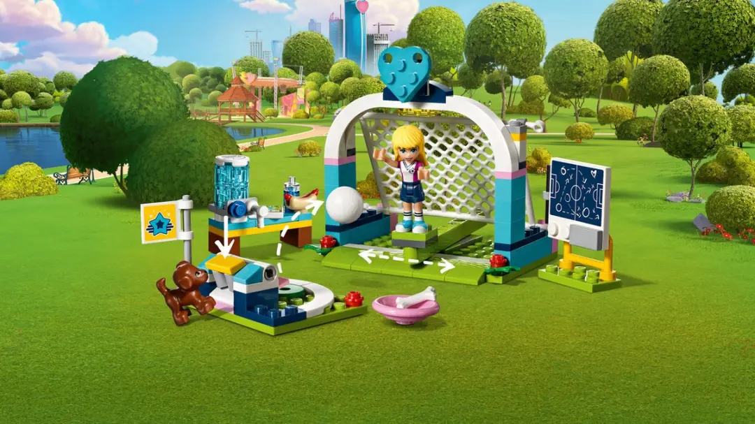 LEGO Stephanie's Voetbaltraining - 119 Stukken - 1 Minifiguur