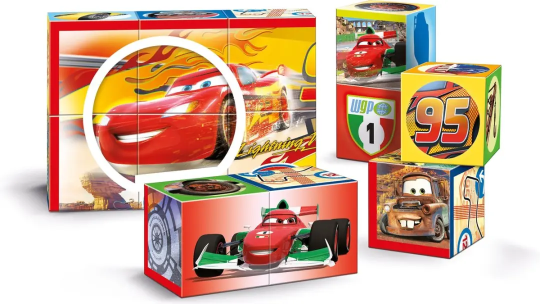 Clementoni Blokken 12 Multi Play Cars - Meerkleurig - afbeelding 4 van 5