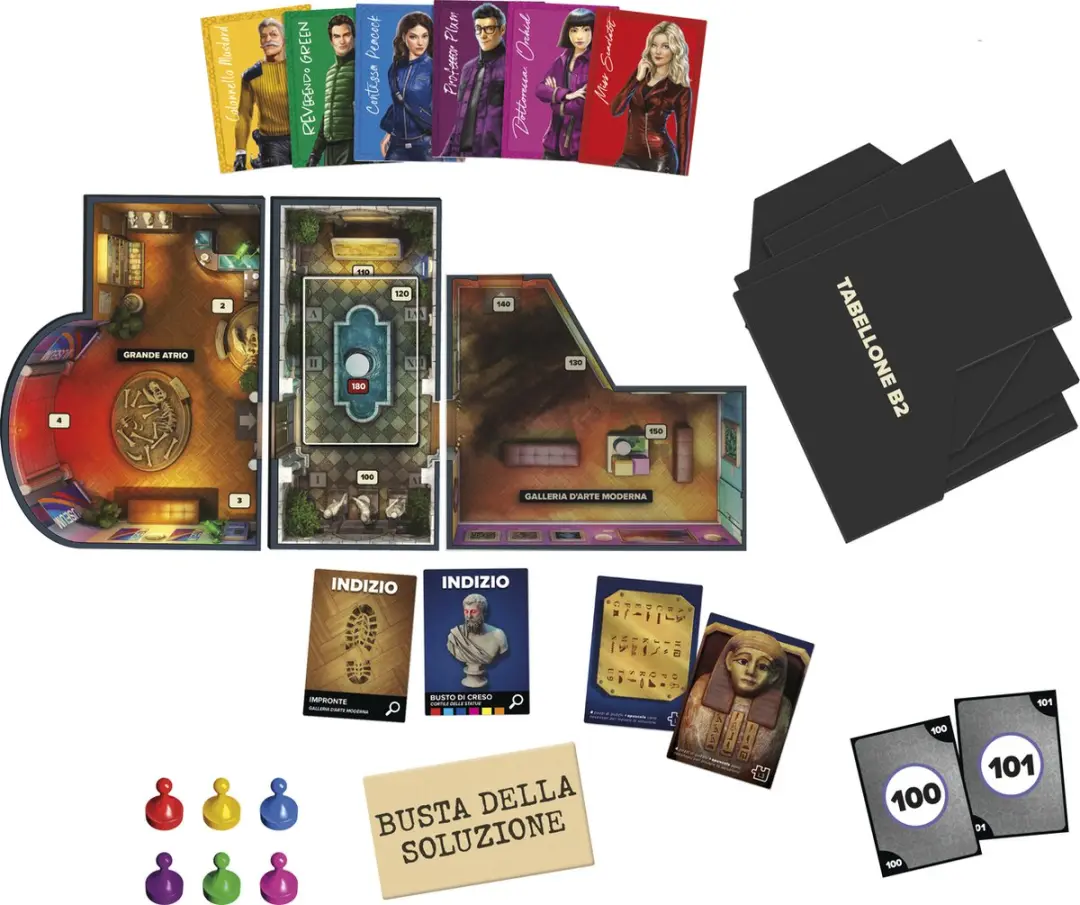 Hasbro Gaming Cluedo Museumroof Bordspel - 1-6 Spelers