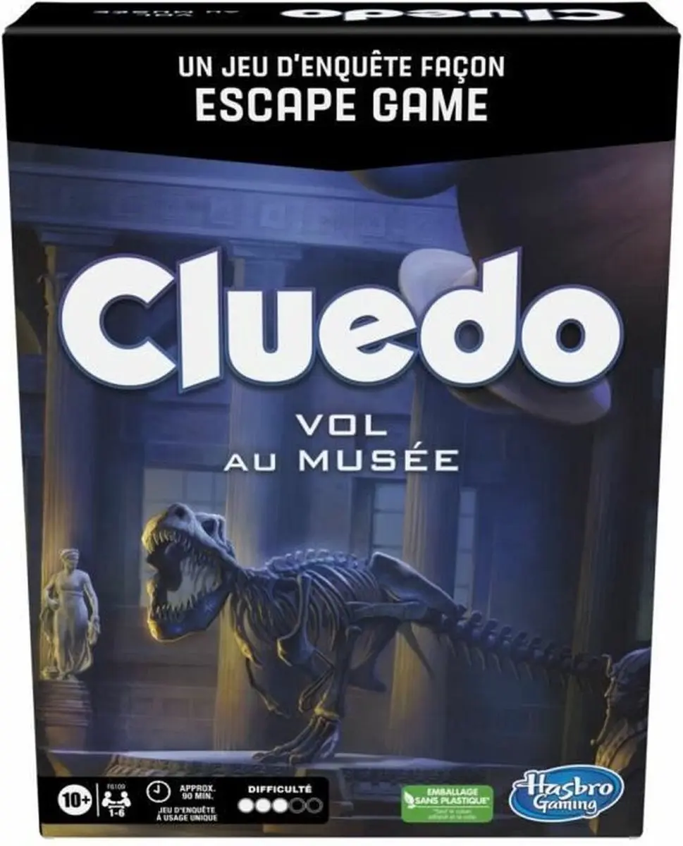 Hasbro Gaming Cluedo Museumroof Bordspel