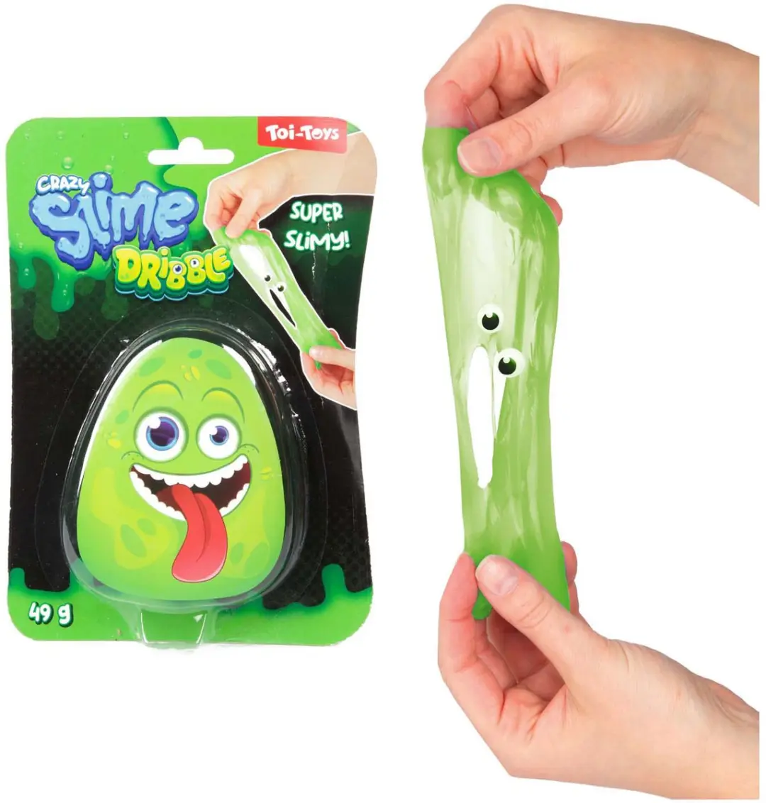 Toi-Toys Crazy Slime Slijm Monster - Multi kleuren
