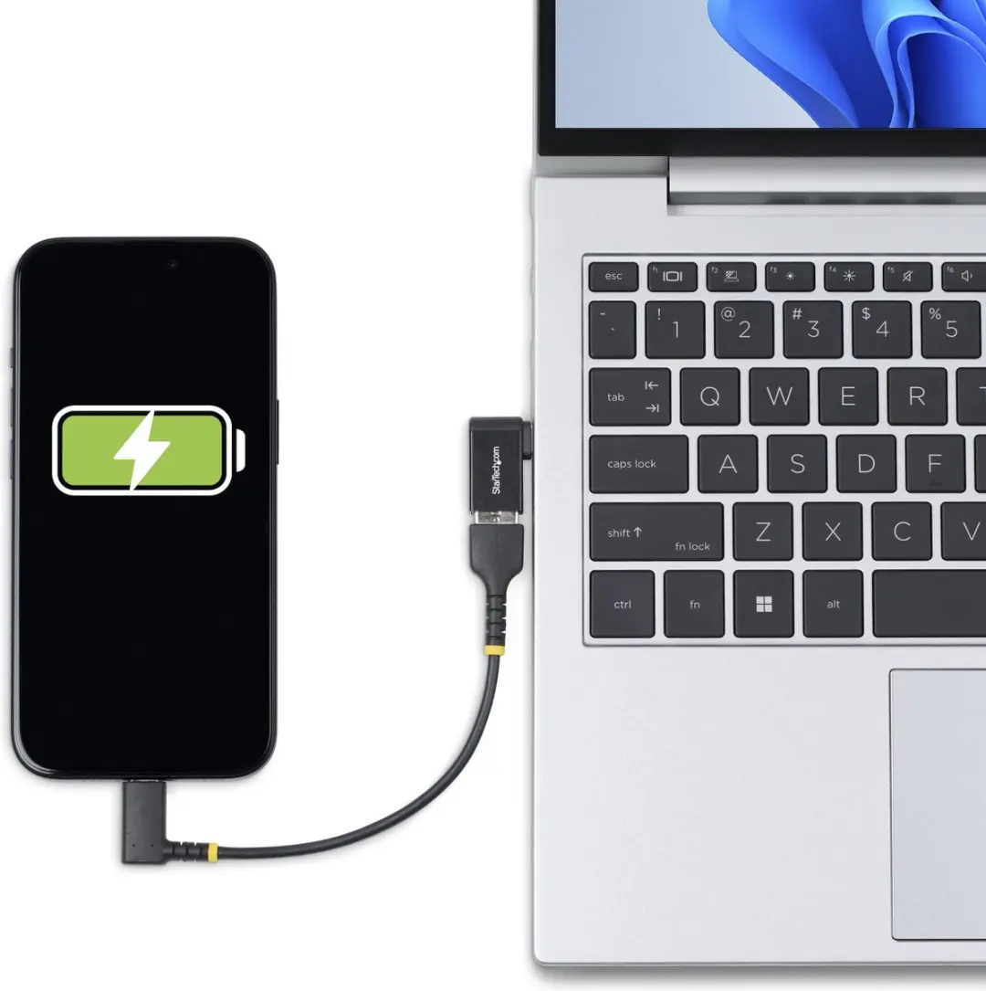Startech USB31CAADGCPRA USB-C naar USB-A Adapter - 5Gbps - 3A - Zwart