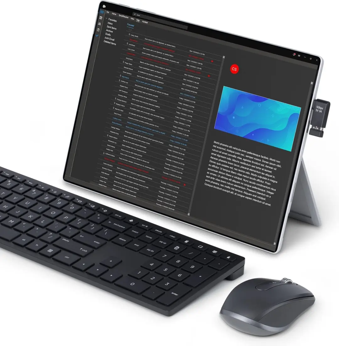 Startech USB31CAADGCPRA USB-C naar USB-A Adapter - 5Gbps - 3A - Zwart