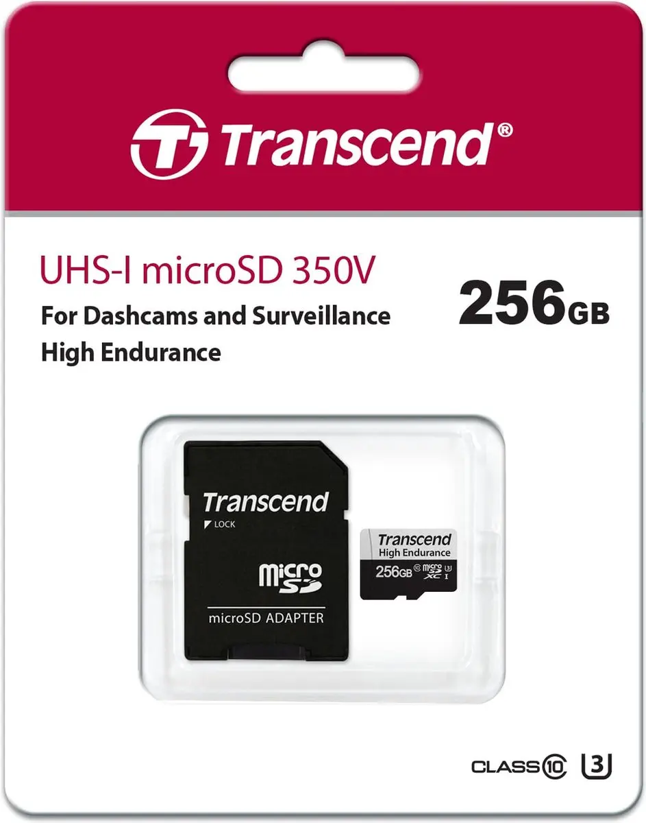 Transcend USD350V microSDXC 256GB Class 10 UHS-I