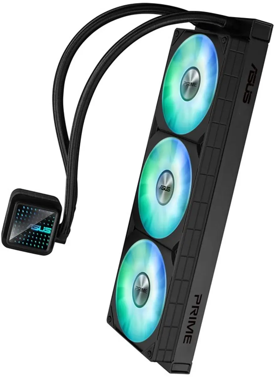 ASUS Prime LC 360 ARGB - 3x 12cm - Zwart - afbeelding 6 van 6