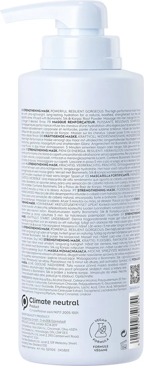 Kerasilk Strenghtening Mask 750ml - Zwart