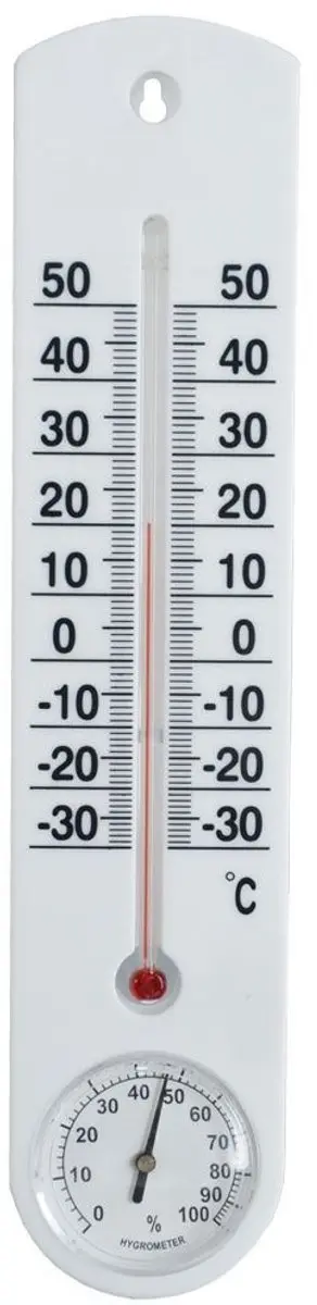 Orion Thermometer met Hygrometer 25cm