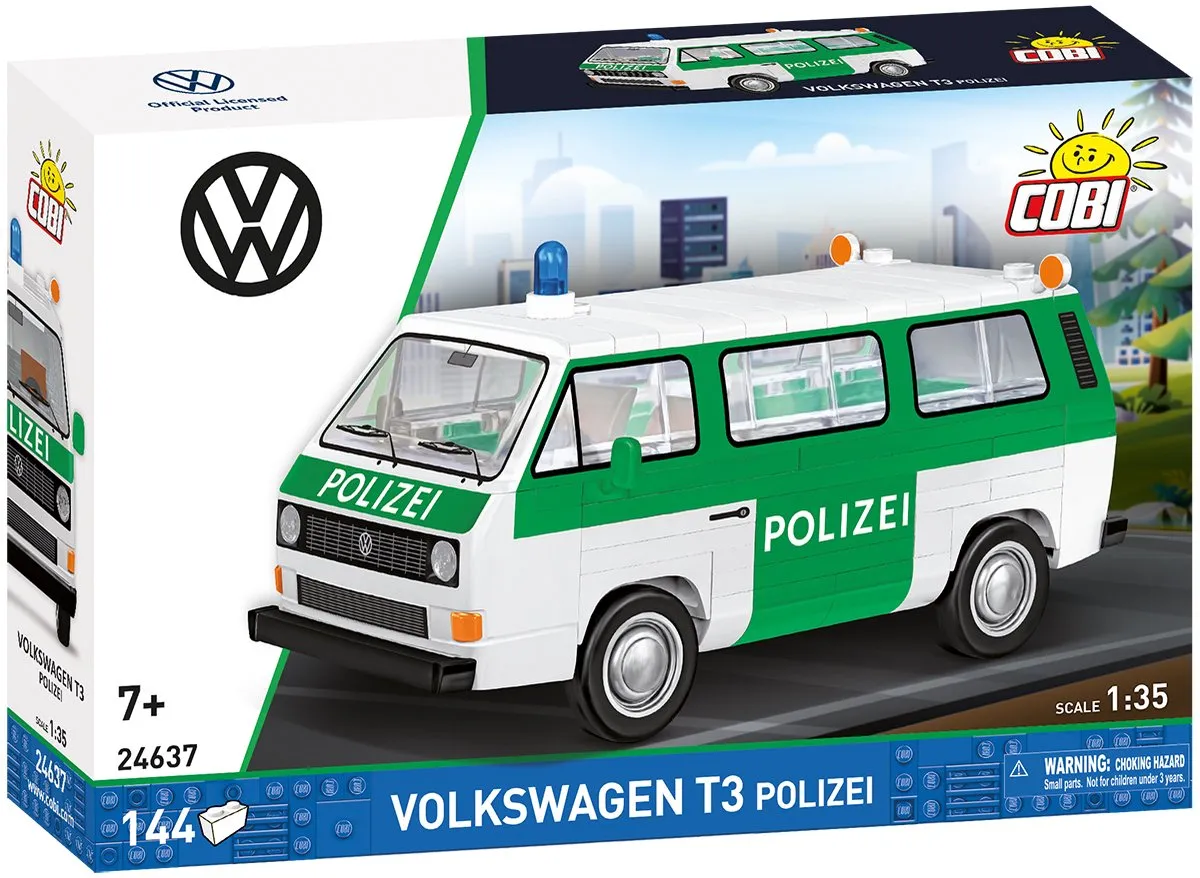Cobi VW T3 Polizei 144 Stukken