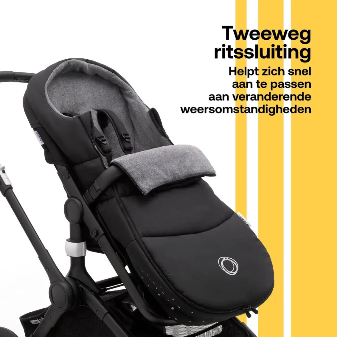 Bugaboo Voetenzak Midnight Black - All-season & Waterdicht