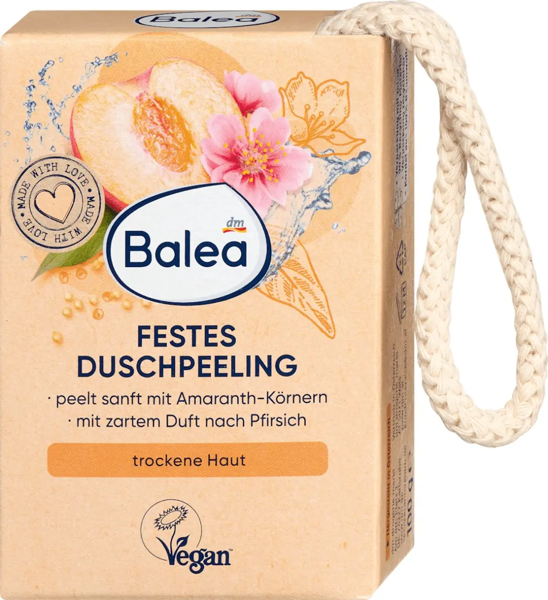 Balea Vaste Lichaamsscrub Perzik 100g