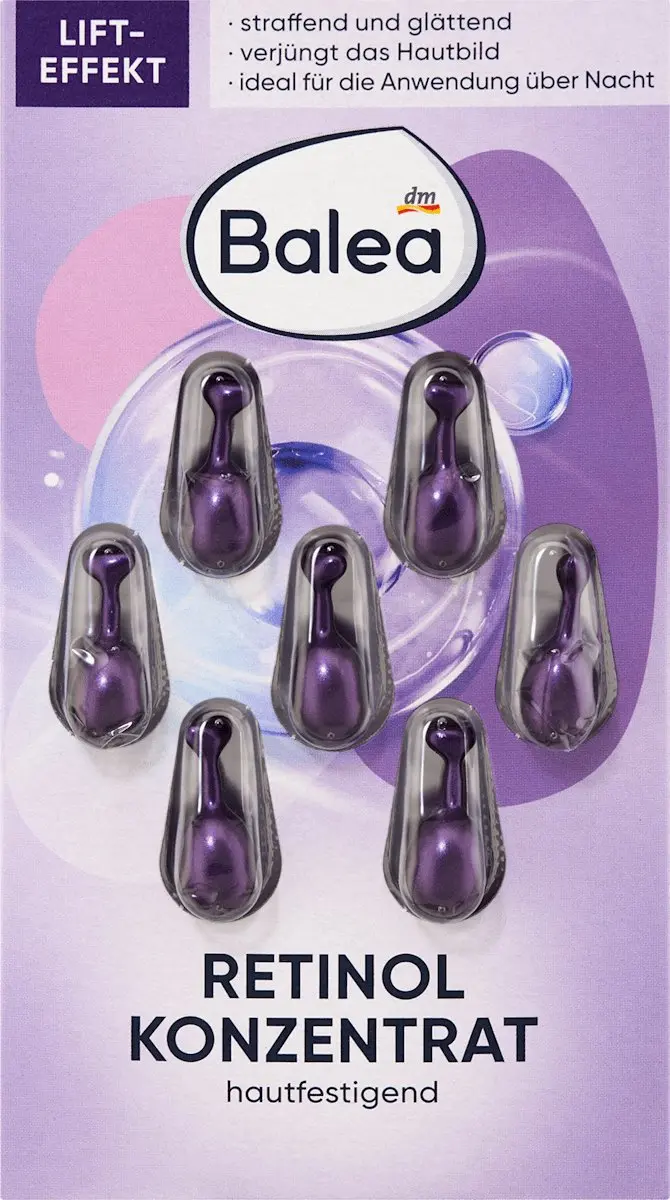 Balea Retinol Gezichtsconcentraat 7 Capsules