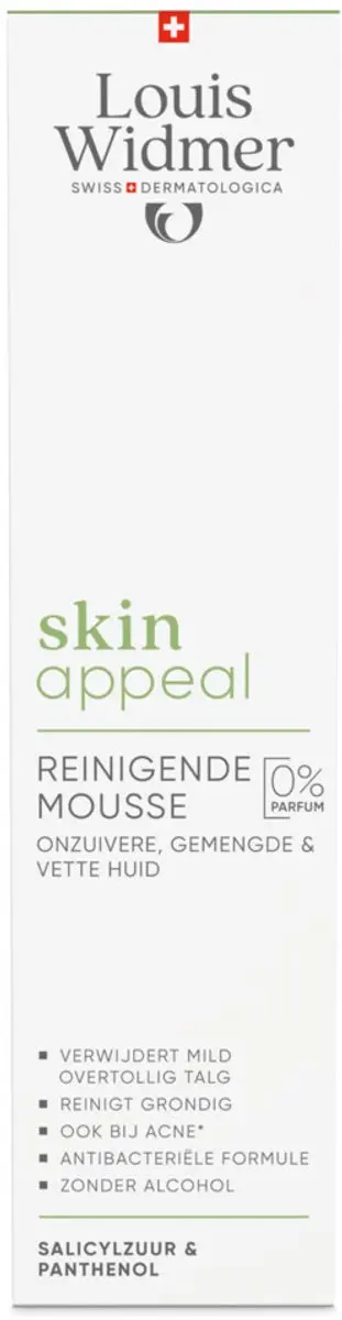 Louis Widmer Skinappeal Reinigende Mousse 150ml