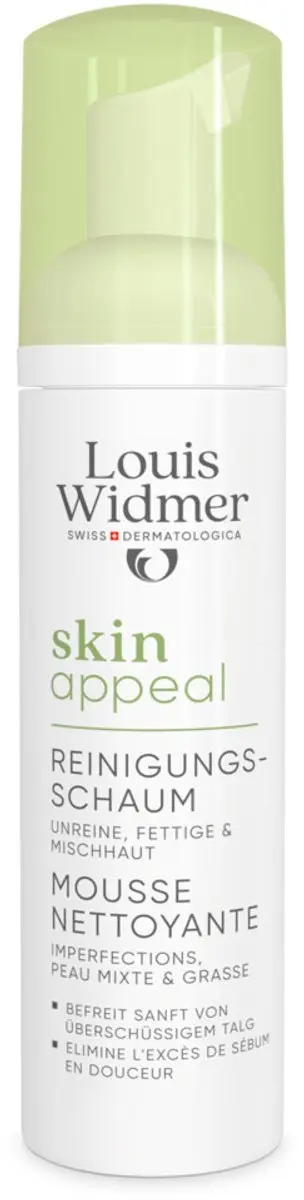 Louis Widmer Skinappeal Reinigende Mousse 150ml