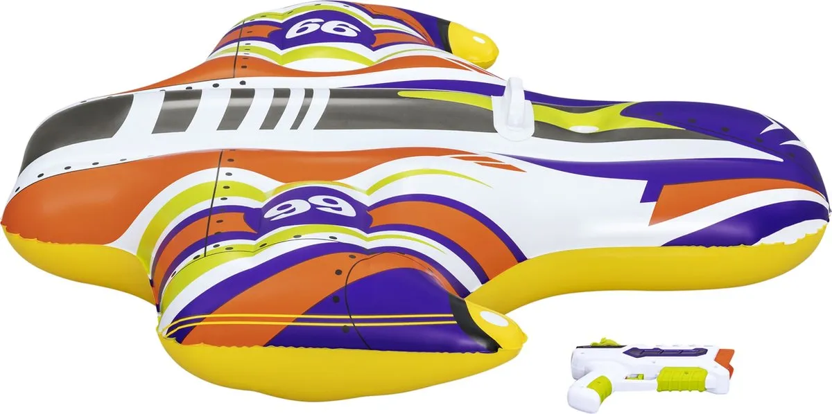 Bestway Ruimteschip Opblaasfiguur 117x107cm - Meerkleurig