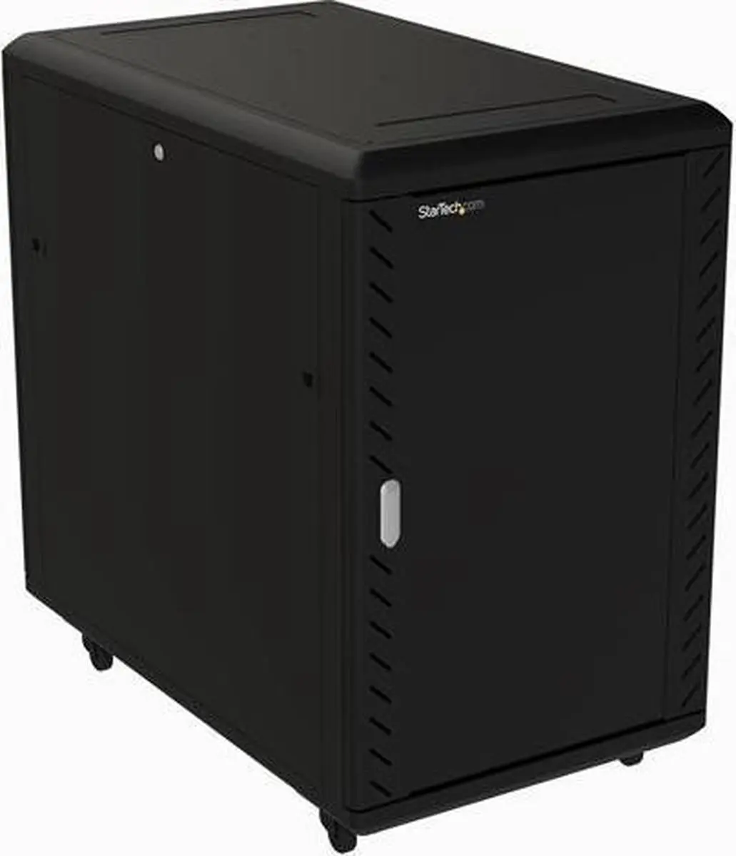 Startech RK1836BKF Vrijstaand Rack - Zwart