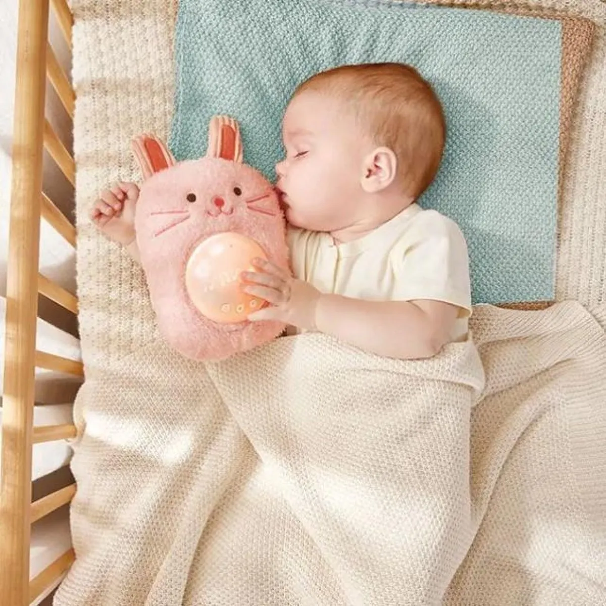 Hape Baby Muziekkonijn Roze