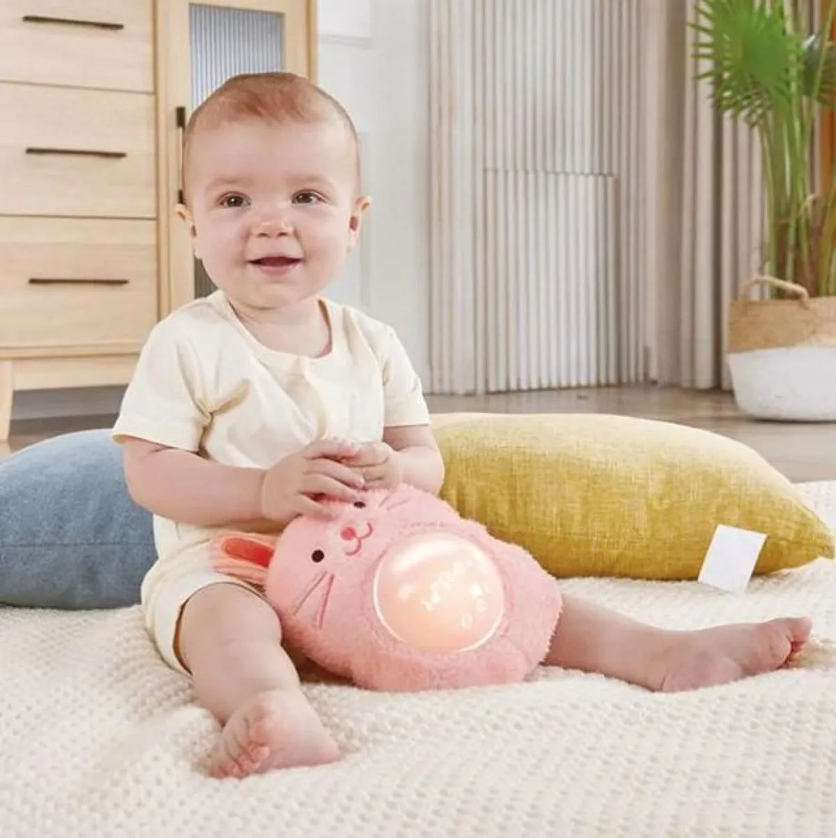 Hape Baby Muziekkonijn Roze