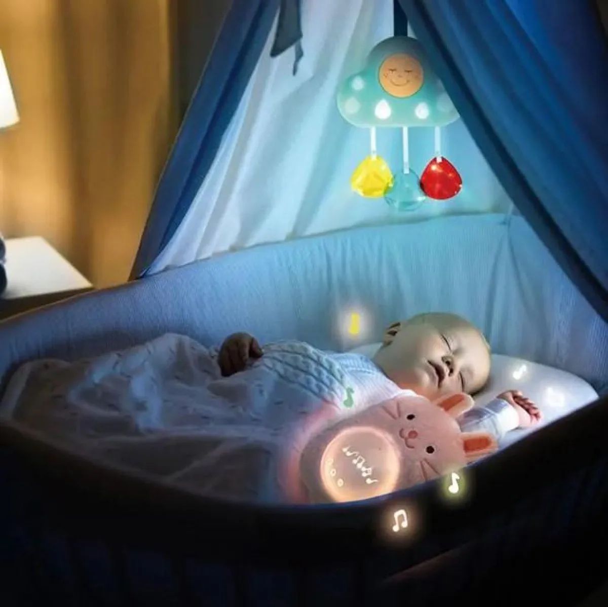 Hape Baby Muziekkonijn Roze