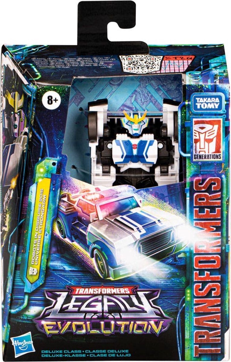 Hasbro Transformers - Generations Legacy Evolution Deluxe Class Robots In Disguise 2015 Universe Strongarm 14 cm Actiefiguur - Multicolours