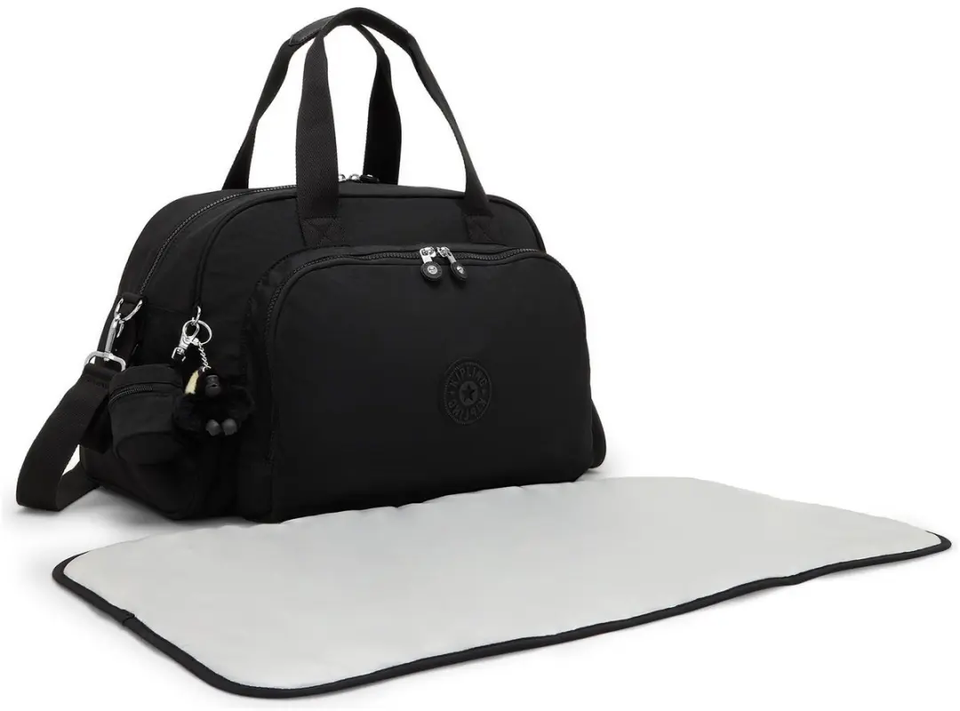 Kipling Camama Luiertas 43.5cm - tiny black noir