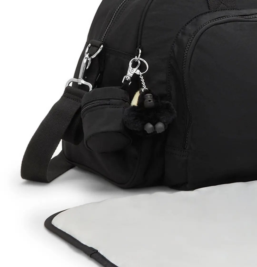 Kipling Camama Luiertas 43.5cm - tiny black noir