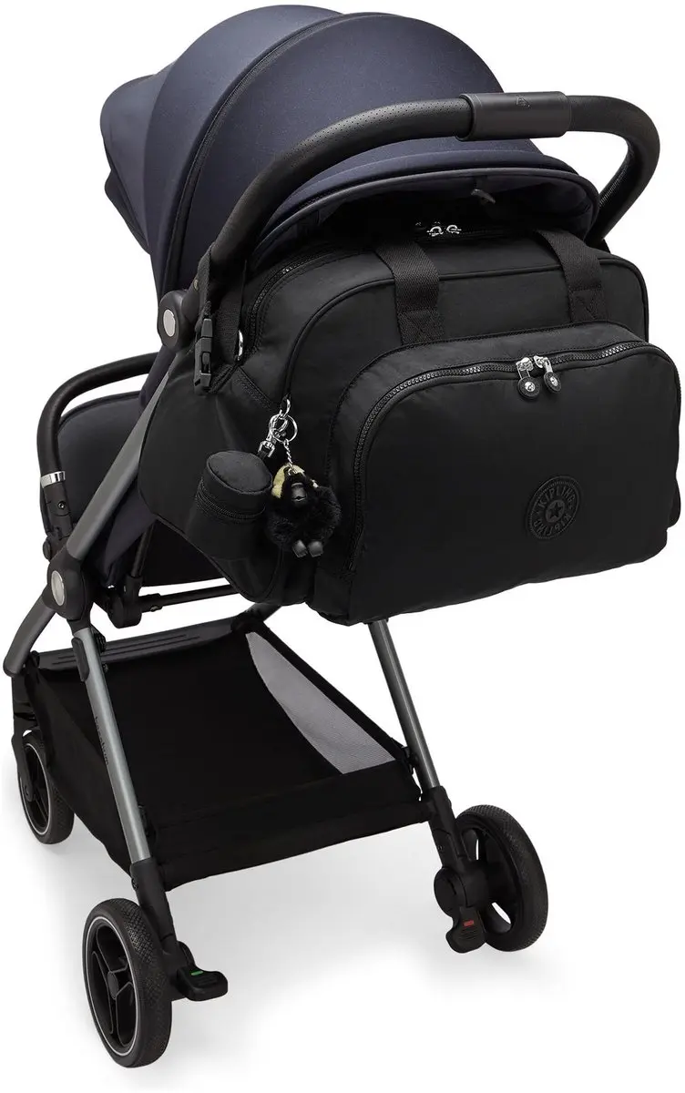Kipling Camama Luiertas 43.5cm - tiny black noir