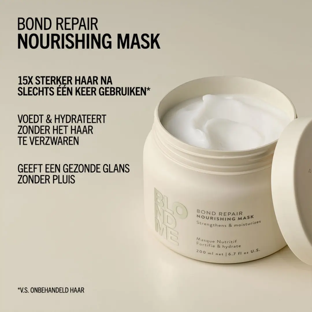 Schwarzkopf BLONDME Bond Repair Nourishing Mask 200ml