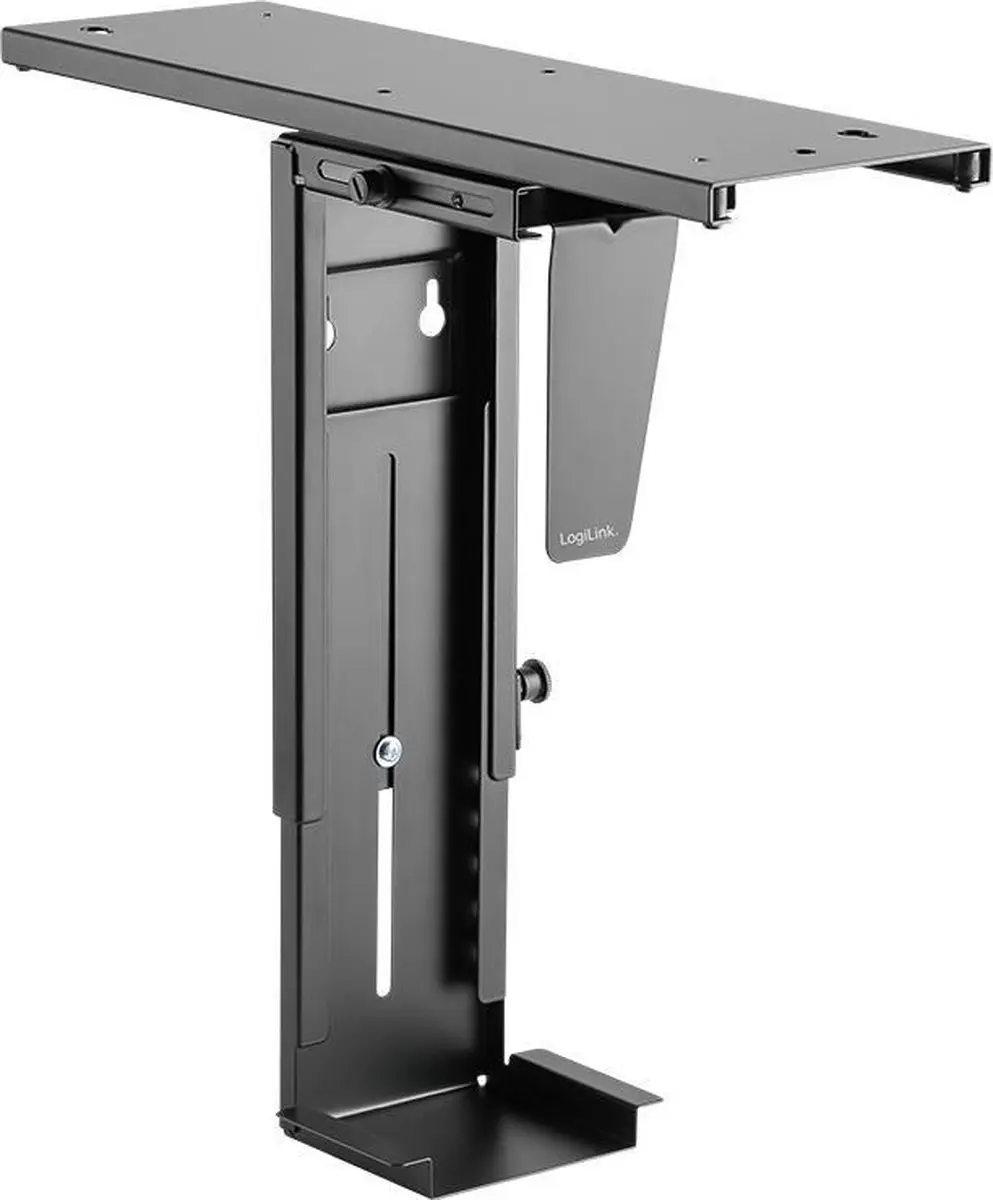 Logilink EO0004 PC-houder Onder tafel - 10 kg - Zwart - afbeelding 6 van 6