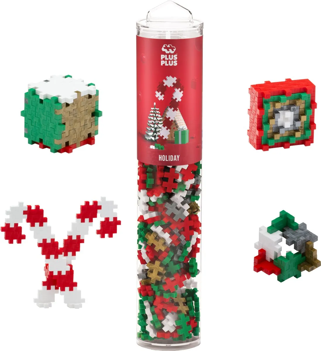 Plus-Plus Kerst Bouwset 240-delig - 4304