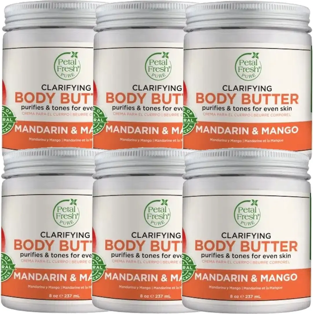 Petal Fresh Body Butter Mandarin & Mango 6 Stuks