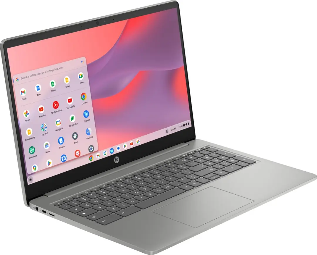 HP Chromebook 15a-nb0150nd - 15,6" Full HD - 8GB RAM - 128GB UFS - Zilver