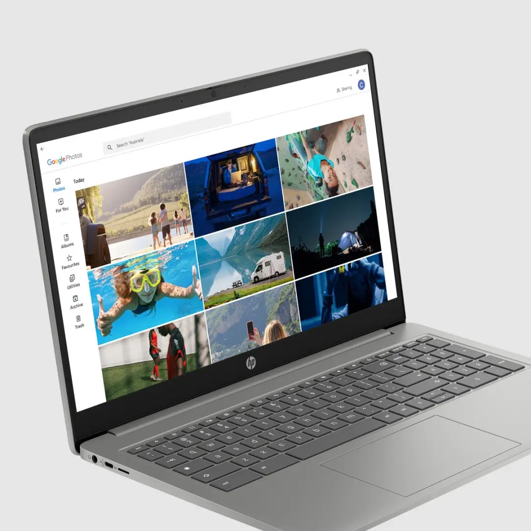 HP Chromebook 15a-nb0150nd - 15,6" Full HD - 8GB RAM - 128GB UFS - Zilver