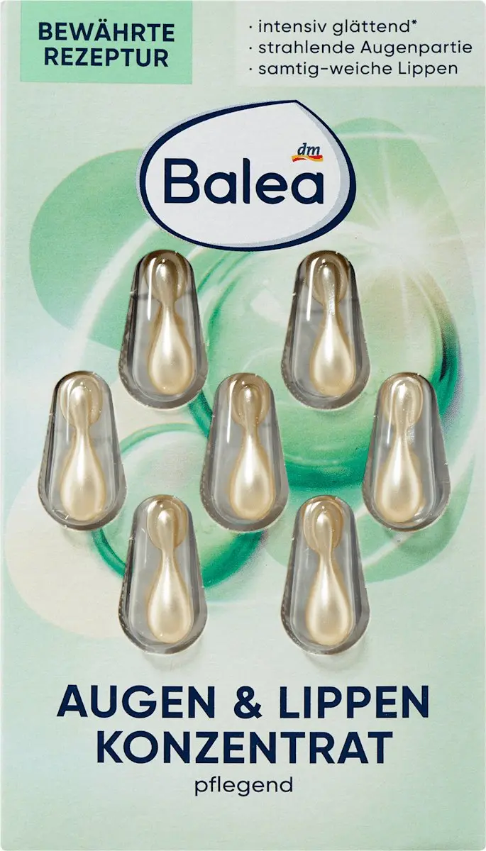 Balea Oog- en Lippenconcentraat 7 Capsules