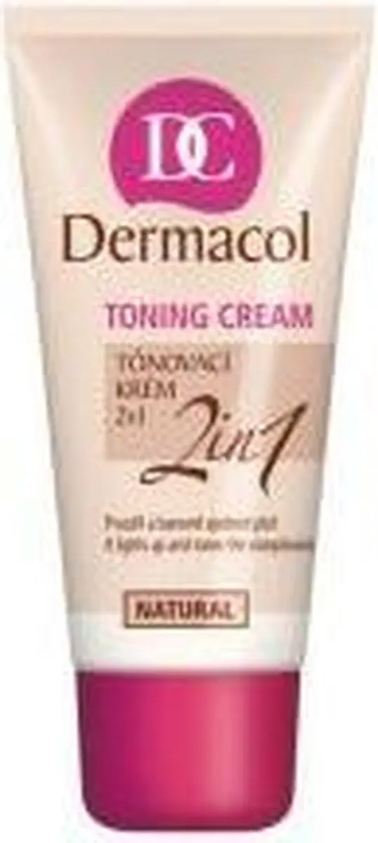 Dermacol Toning Cream 2-in-1 30g - Natural