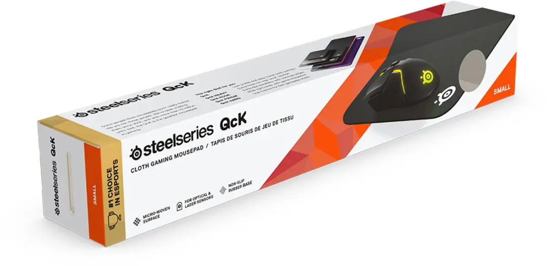 SteelSeries QcK Heavy Gaming Muismat Medium 32x27cm - 6mm - Zwart