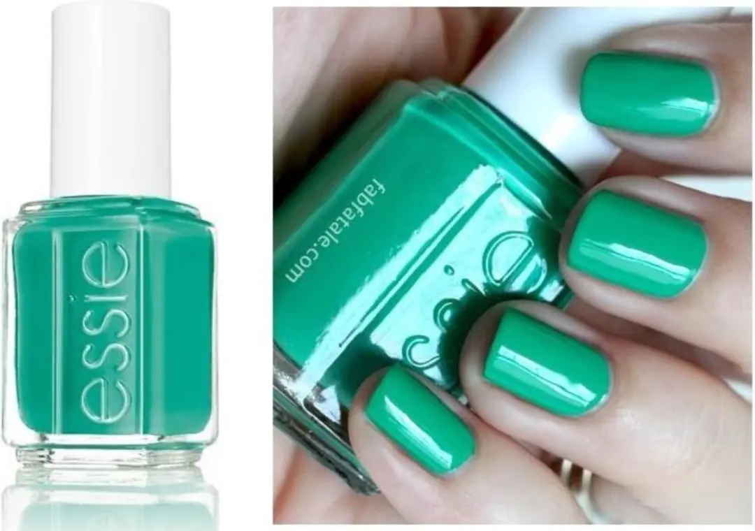 essie 323 Ruffles & Feathers Nagellak - 13.5ml - Groen