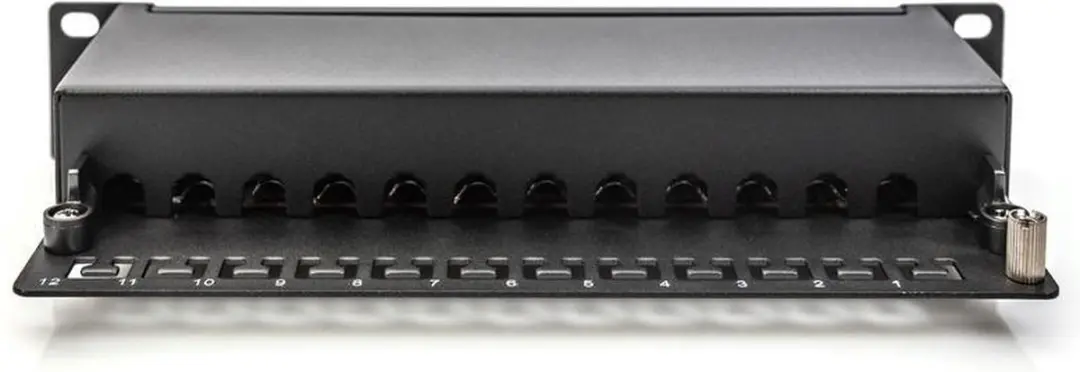 Digitus DN-91612S-EA Netwerkpatchpaneel 12 Poorten CAT6A - 1HE