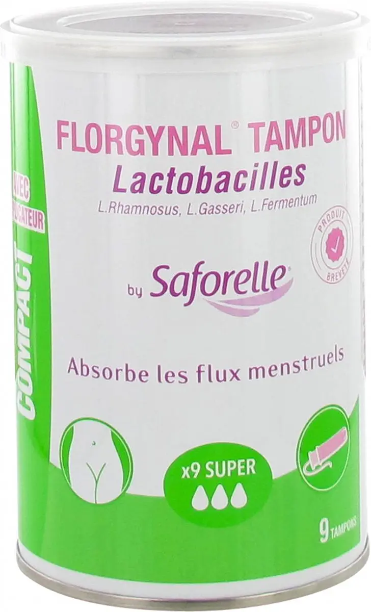 Saforelle Florgynal Compact Applicator Pads - 9 Stuks