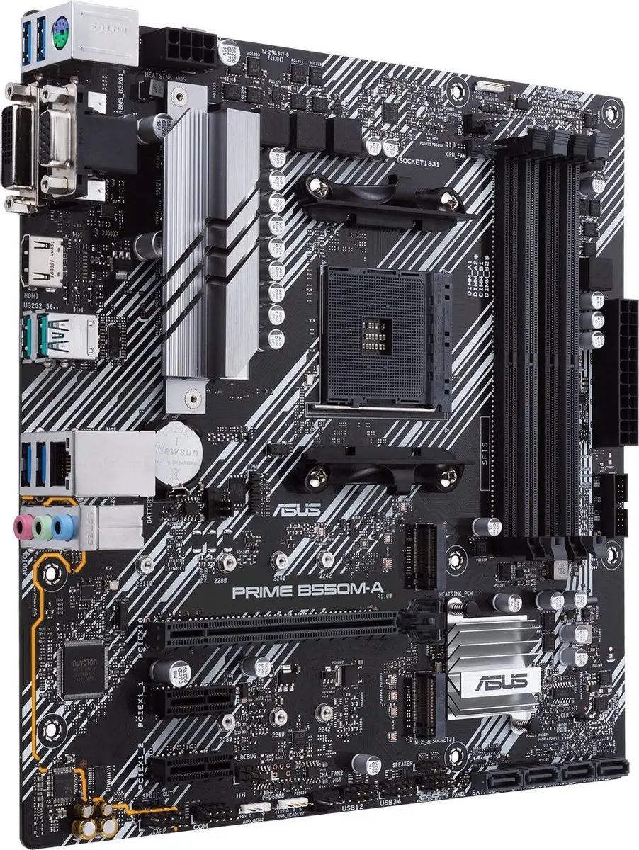 ASUS Prime B550M-A/CSM AM4 B550 - microATX
