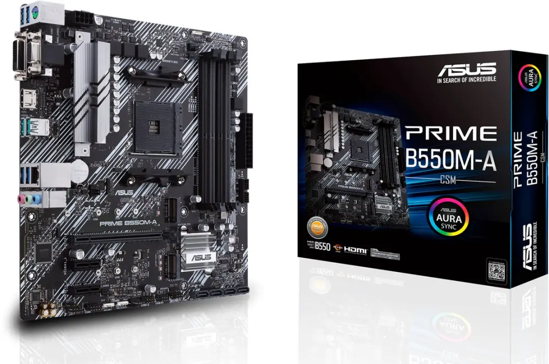 ASUS Prime B550M-A/CSM AM4 B550