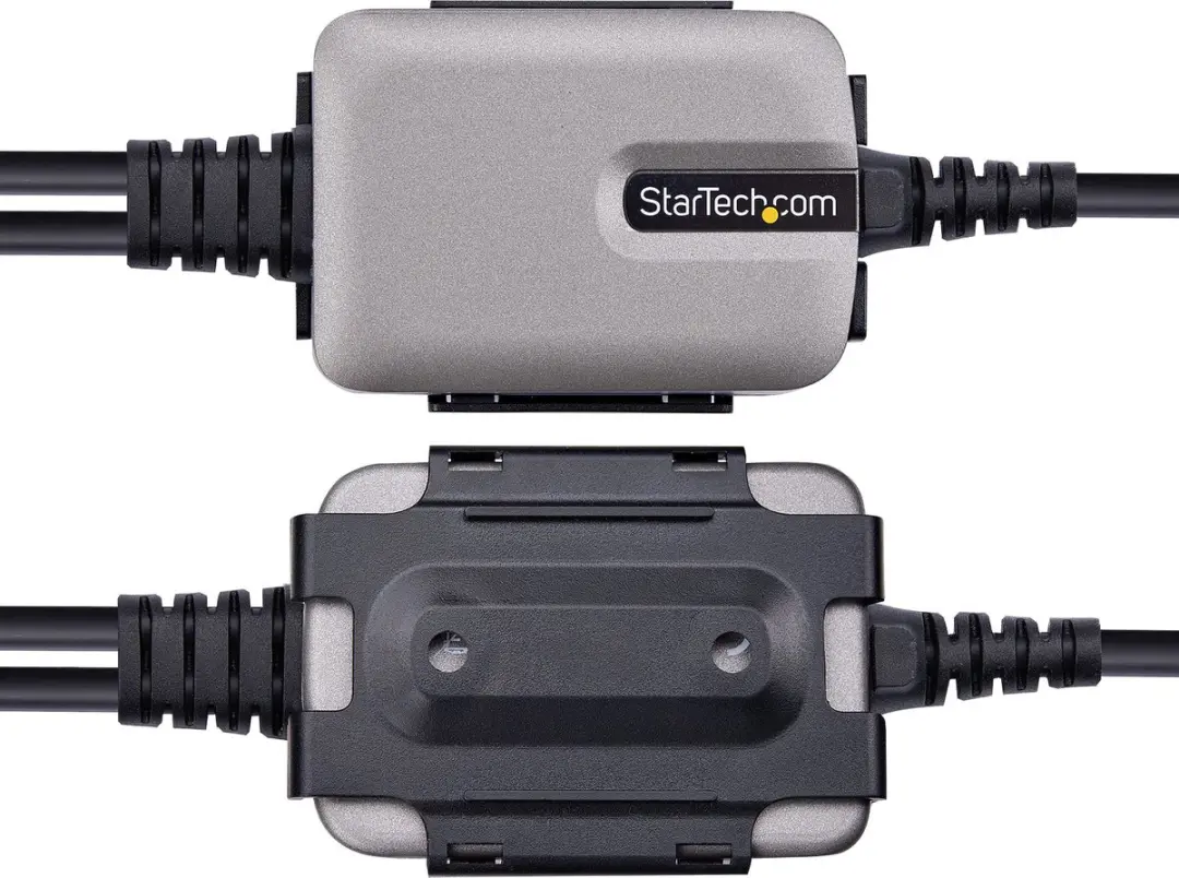 Startech 2P6FFC-USB-SERIAL USB naar RS-232 Kabeladapter - Zwart/Grijs
