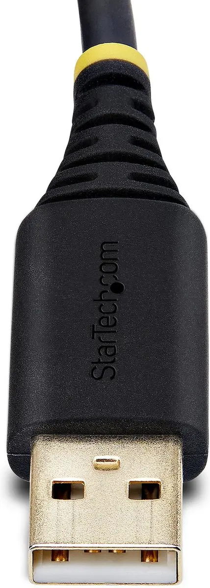 Startech 2P6FFC-USB-SERIAL USB naar RS-232 Kabeladapter - Zwart/Grijs